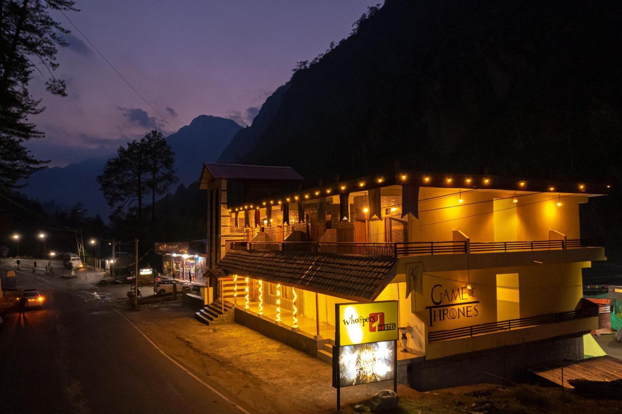 Whoopers Hostel Kasol Kültér fotó